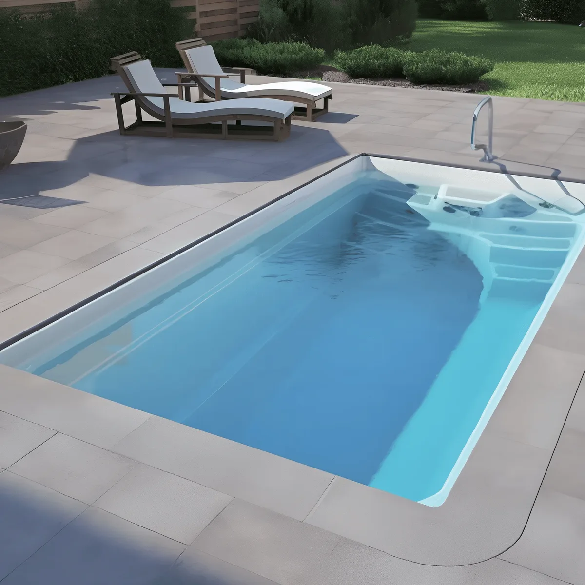 Композитный бассейн Laguna 5 — вид сверху в Дубне