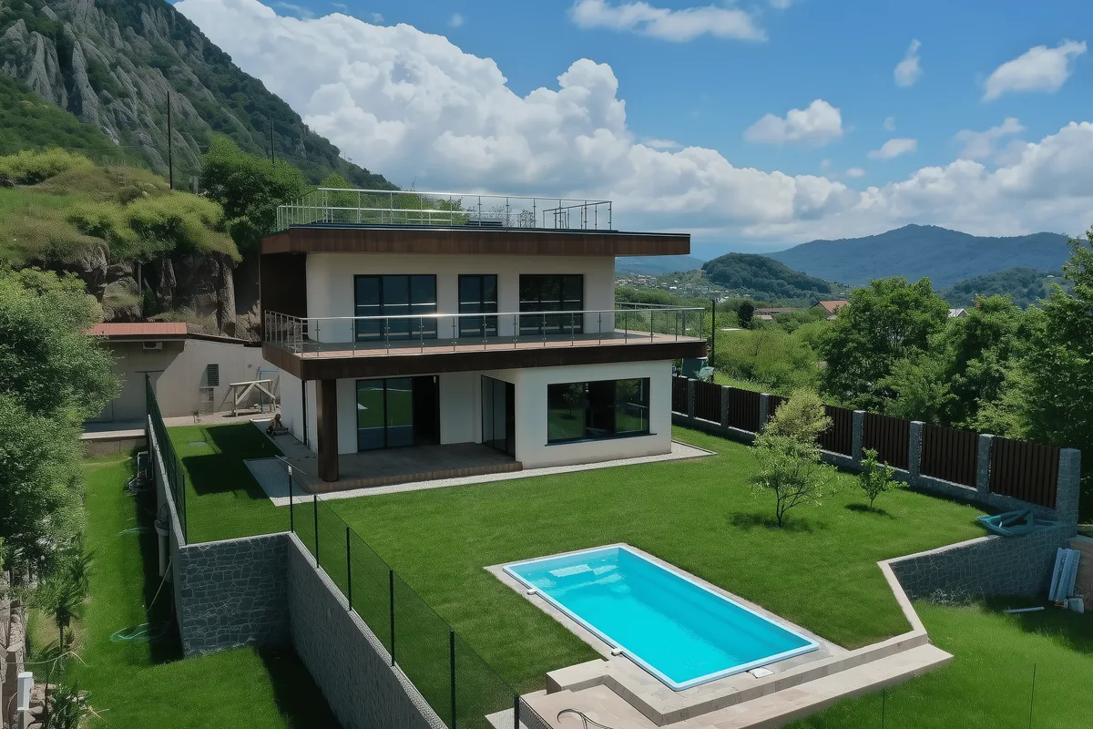 Композитный бассейн Laguna 6 — визуализация в Дубне