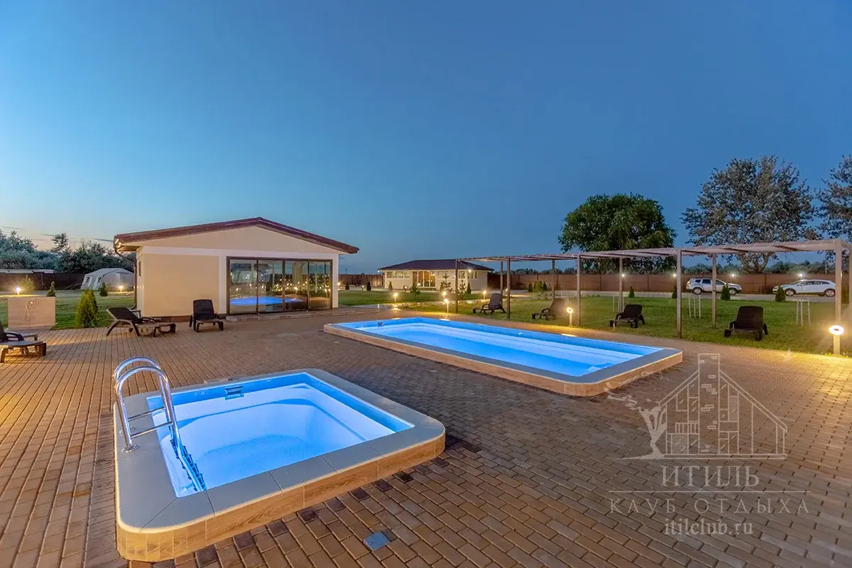 Композитная купель Laguna 3 — установка в Дубне